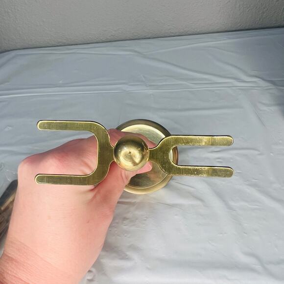 NWT Vintage World Showcase Gift Collection Solid Brass Shaving Set - Picture 8 of 11